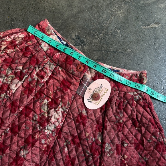 NWT 1,490$ 2017 Andreas Kronthaler Quilted Roses Skirt INSANE - Picture 7 of 13